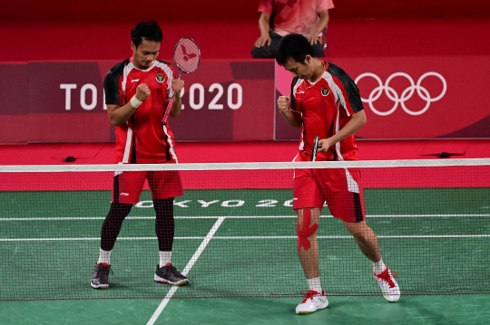 Aksi Hendra/Ahsan Habisi Wakil Jepang