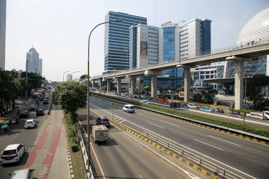 Volume Lalu Lintas di Tol Turun 40 Persen Selama PPKM