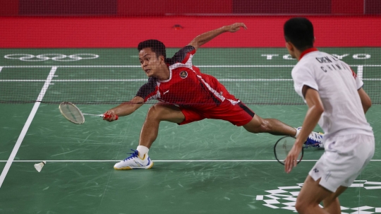 Kalah dari China, Anthony Ginting Gagal Melangkah Final Olimpiade 2020