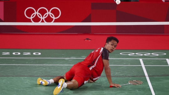 Kalah dari China, Anthony Ginting Gagal Melangkah Final Olimpiade 2020