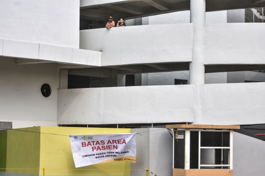 Jumlah Pasien Covid-19 di RSDC Rusun Pasar Rumput Menurun