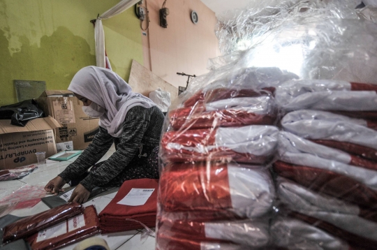 Penjualan Bendera Merah Putih via e-Commerce Meningkat