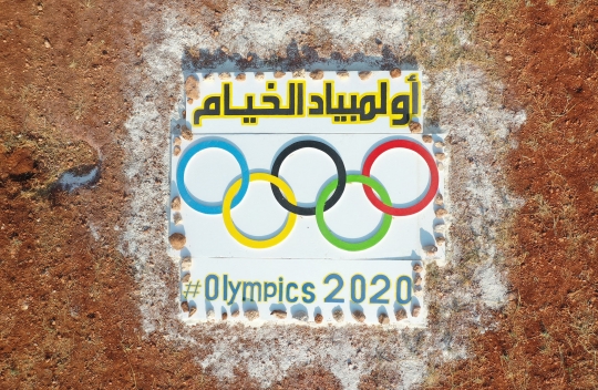 Keseruan Olimpiade 2020 ala Pengungsi Suriah