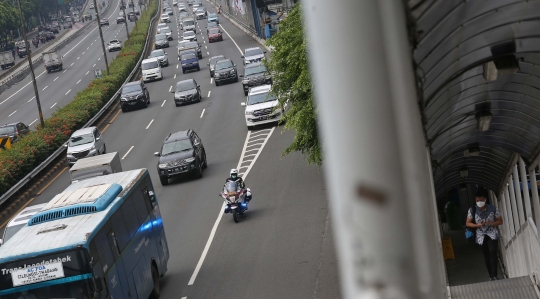 PPKM Level 4 Diperpanjang, Mobilitas di Tol Dalam Kota Meningkat