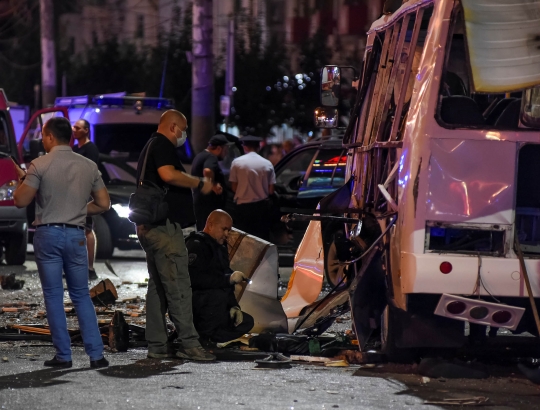 Bus Meledak di Rusia, Satu Orang Tewas