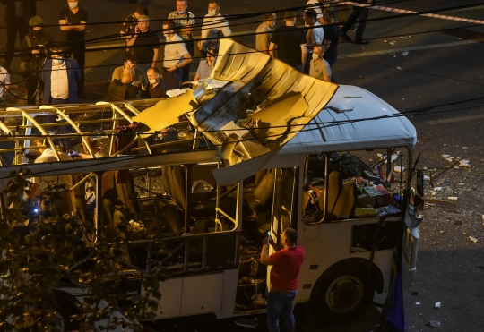 Bus Meledak di Rusia, Satu Orang Tewas