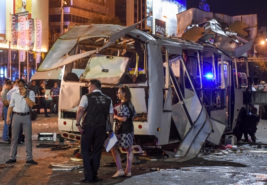 Bus Meledak di Rusia, Satu Orang Tewas