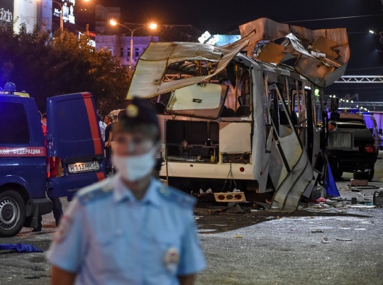 Bus Meledak di Rusia, Satu Orang Tewas