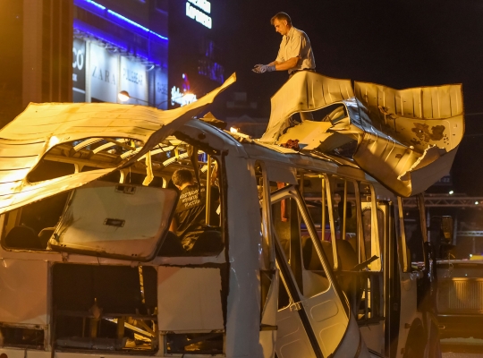 Bus Meledak di Rusia, Satu Orang Tewas