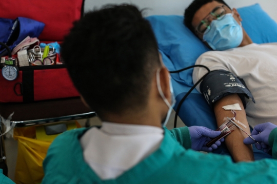 Kegiatan Donor Darah di GPIB Effatha Jakarta