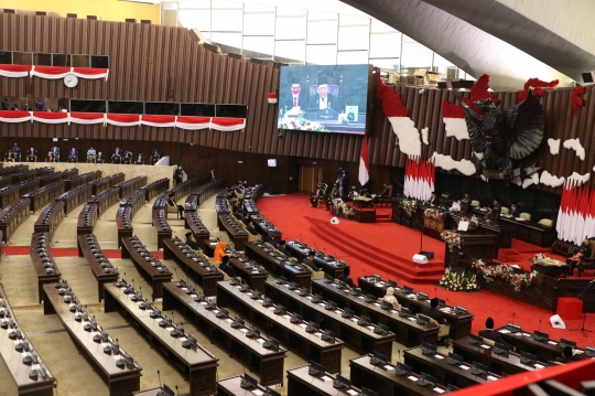 Suasana Sidang Tahunan MPR RI