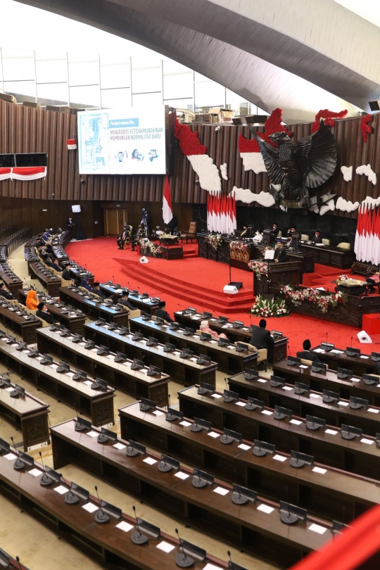 Suasana Sidang Tahunan MPR RI