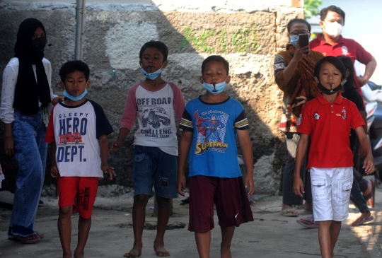 Keceriaan Anak-Anak Merayakan Kemerdekaan di Tengah Pandemi