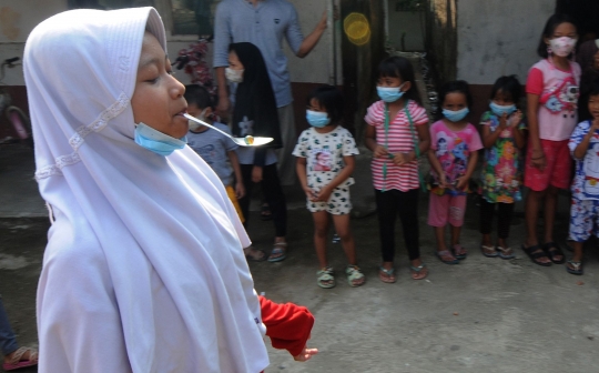 Keceriaan Anak-Anak Merayakan Kemerdekaan di Tengah Pandemi