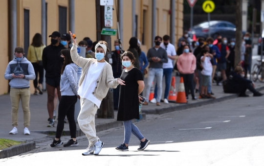 Suasana Melbourne di Hari ke-200 Lockdown