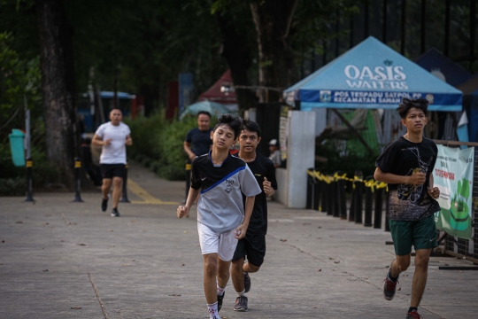 Sarana Olahraga Outdoor di Jakarta Kembali Dibuka Selama PPKM Level 4