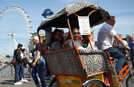 Suasana London Kembali Ramai Wisatawan