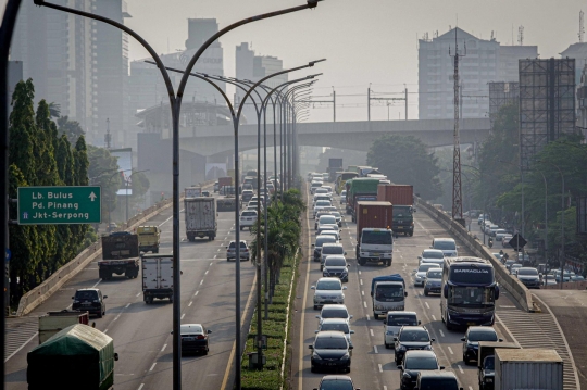 PPKM Level 3, Volume Lalu Lintas di Jakarta Padat Merayap