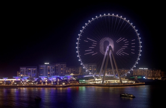 Penampakan Ain Dubai, Bianglala Tertinggi di Dunia