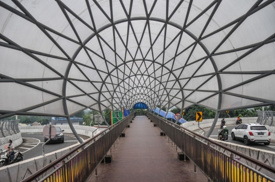 JPO Flyover Lenteng Agung Rampung Dibangun