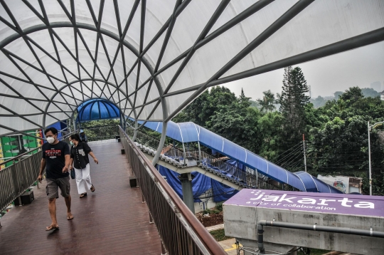 JPO Flyover Lenteng Agung Rampung Dibangun