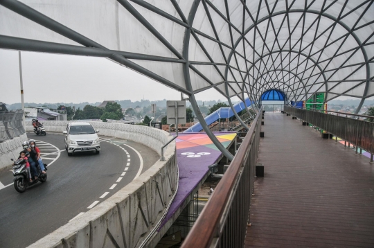 JPO Flyover Lenteng Agung Rampung Dibangun