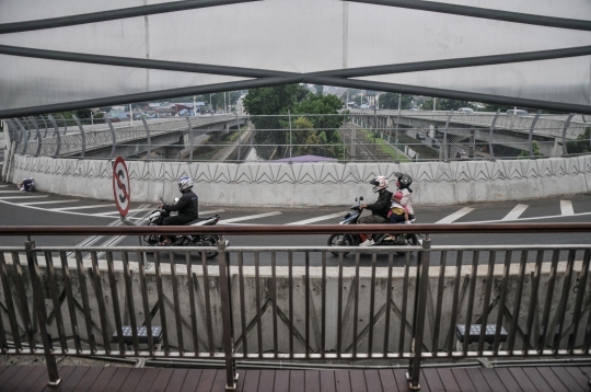 JPO Flyover Lenteng Agung Rampung Dibangun