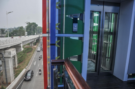 JPO Flyover Lenteng Agung Rampung Dibangun