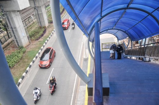 JPO Flyover Lenteng Agung Rampung Dibangun