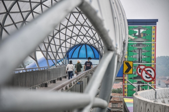 JPO Flyover Lenteng Agung Rampung Dibangun