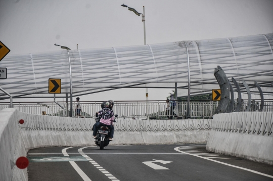 JPO Flyover Lenteng Agung Rampung Dibangun