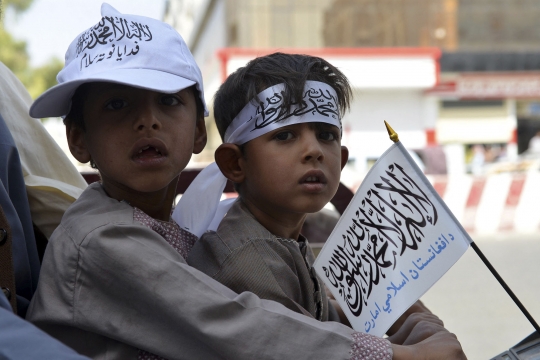 Euforia Taliban Rayakan Penarikan Tentara AS dari Afghanistan