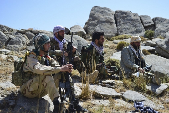 Aksi Pasukan Anti-Taliban di Bukit Panjshir