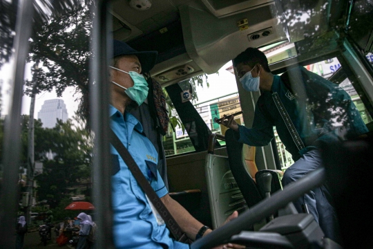 Bus Sekolah DKI Jakarta Kembali Antar Jemput Siswa