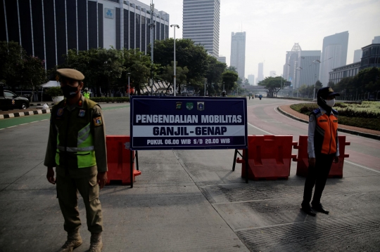 Pemberlakuan Ganjil-Genap Diberlakukan di Akhir Pekan Jakarta