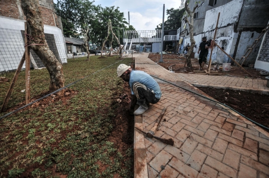 Pembangunan Taman Simpang UKU Berkonsep Pocket Park