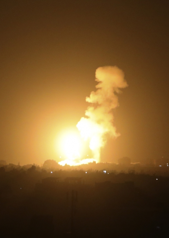 Serangan Udara Israel Kembali Hantam Gaza