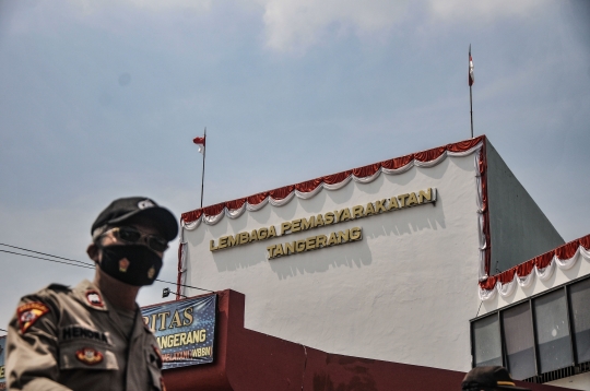 Suasana Lapas Kelas I Tangerang Pascakebakaran