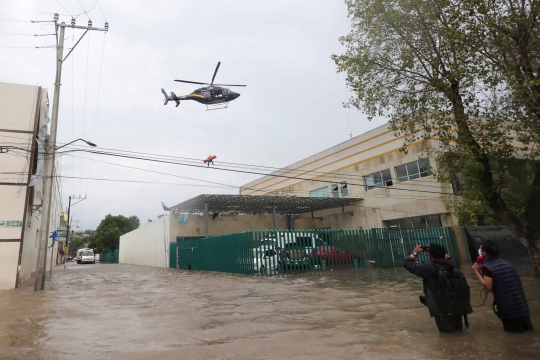 Banjir Rendam RS di Meksiko, 16 Pasien Tewas