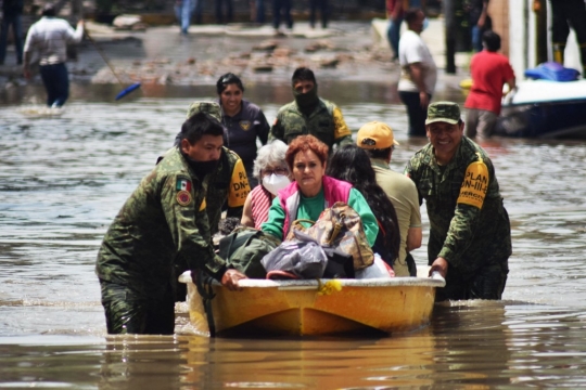 Banjir Rendam RS di Meksiko, 16 Pasien Tewas