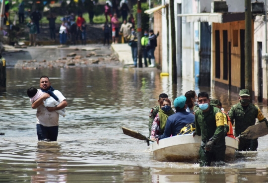 Banjir Rendam RS di Meksiko, 16 Pasien Tewas