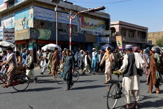Warga Afganistan Turun ke Jalan Protes Penggusuran Rumah oleh Taliban