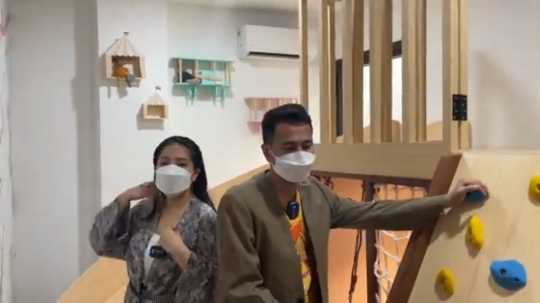 7 Potret Playground di Rumah Mewah Syahnaz dan Jeje, Raffi Puji Desainnya yang Lucu