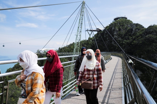 Geliat Pulau Langkawi di Malaysia Kembali Sambut Turis