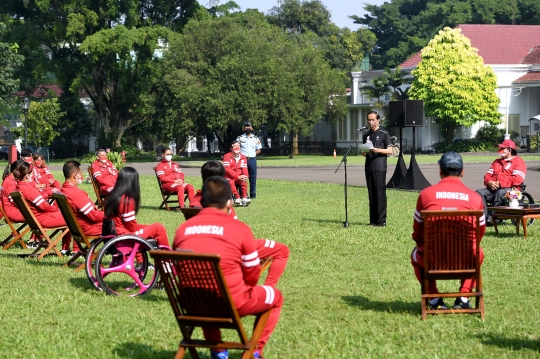 Jokowi Bagi-Bagi Bonus untuk Atlet Paralimpiade Tokyo 2020