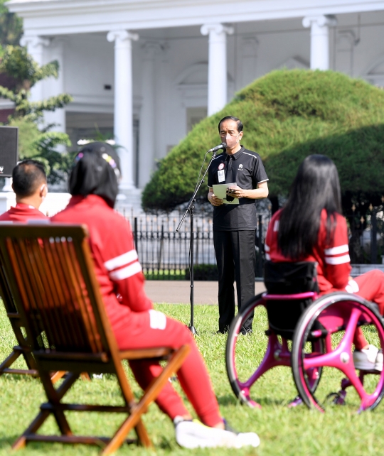 Jokowi Bagi-Bagi Bonus untuk Atlet Paralimpiade Tokyo 2020