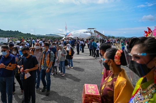 Lokasi Wisata Dibuka, Bandara Internasional Kuala Lumpur Penuh Turis Domestik
