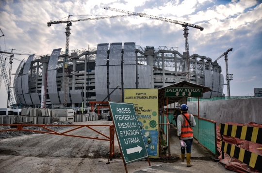 Jakarta International Stadium Ditargetkan Rampung Desember 2021