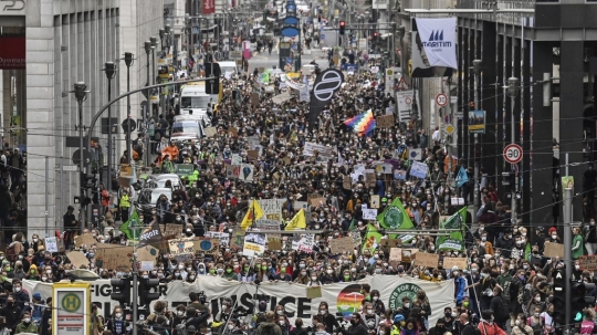 Ribuan Aktivis Lingkungan di Jerman Demo Soal Pemanasan Global