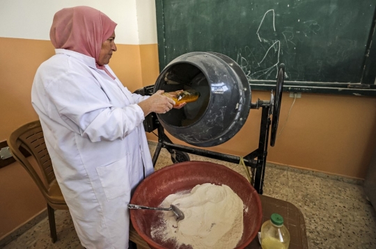 Menengok Pembuatan Maftul, Makanan Tradisional Khas Palestina